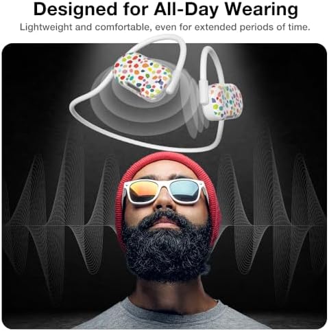 Purity Air Open Ear Headphones – Advanced True Air Conduction Wireless Bluetooth Earbuds with Dual Mic for Clear Calls – Ergonomic, Sweat-Resistant Design for Active Lifestyles – Compatible with i Phone & Android – Ultimate Comfort and Audio Awareness