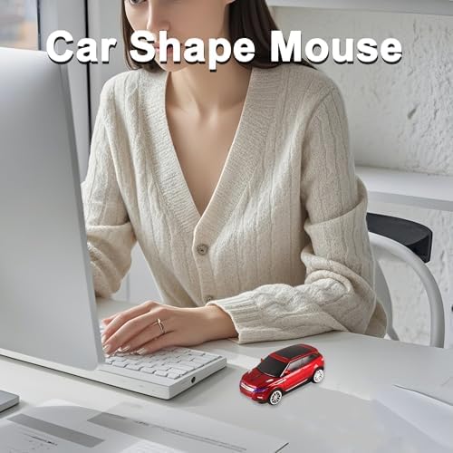 Rev Up Your Productivity with the CHUYI Sports Car Wireless Optical Mouse – Unique 1600 DPI Design for Effortless Navigation and Stylish Office Setup (Green) – Perfect Cordless Accessory for PC, Laptop, and School Use