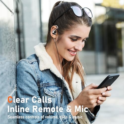 Unleash Exceptional Sound Quality with Vibes 202 MC USB-C Wired Earbuds: Premium Hi-Fi Audio, Advanced Noise Isolation, Ergonomic Comfort for i Phone 15/16 – Built-In Microphone for Effortless Communication & Durable Silver-Plated Cable – Includes Portable Case for On-the-Go Convenience