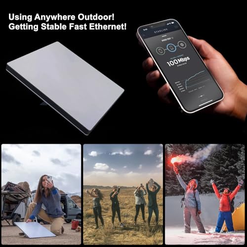 weishan 16ft Car Charger Cable for Starlink Mini, 12V-48V Car Charging Cord, PD30W USB-C and USB Digital Display Power Supply Adapter for Satellite, 5m Long, 18AWG – Enhanced Compatibility and Speed