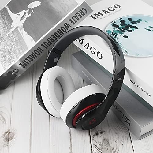 Upgrade Your Beats: Krone Kalpasmos Studio 3 & 2 Replacement Ear Pads – Soft Memory Foam Cushions for Ultimate Comfort and Noise Isolation in Vibrant Red – Perfect Fit for Wired & Wireless Models (B0501, B0500) – Enhance Sound Quality & Style Effortlessly
