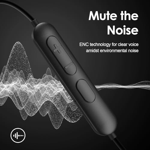 Experience Unmatched Audio Excellence with Rythflo’s Bluetooth Headphones | 150-Hour Playtime & Deep Bass for Immersive Sound | Sweatproof In-Ear Earbuds with Secure Earhooks | Magnetic Neckband for Effortless Travel | Hands-Free Mic & Enhanced Device Compatibility for Seamless Connectivity | Perfect for Business, Gym, and Adventures