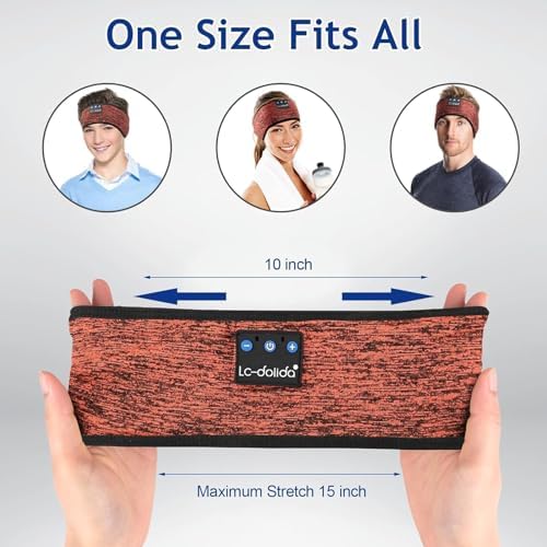 Bluetooth Sleep Headphones with Integrated Sleep Mask – Ultimate Wireless Earbuds for Peaceful Nights and Active Days | Perfect for Travel, Meditation, and Workouts – Superior Comfort and Sound Quality for Insomnia Relief and Focused Relaxation