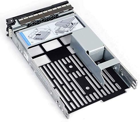 Maximize Storage Efficiency with 3.5-Inch Hard Drive Tray Caddy Featuring 2.5-Inch HDD Adapter for DELL Power Edge Servers – Compatible with 12 th & 13 th Generation R230, R330, T330, R430, T430, R320, T320, R420; Seamless SATA/SAS Integration for Enhanced Performance and Easy Drive Swaps