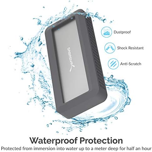 SABRENT Rocket RGB USB-C 20 Gbps M.2 SATA/NVMe SSD Enclosure – Special Edition for Maximum Speed and Versatile Compatibility – Elevate Your Data Transfer Experience with Stunning RGB Design and Durable Aluminum Build