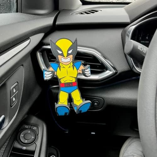 Marvel Spiderman Hug Buddy Adjustable Air Vent Smartphone Holder – Universal Car Mount for i Phone, Samsung Galaxy, LG & More – Secure & Stylish Phone Accessory for Safe Driving & Easy Navigation