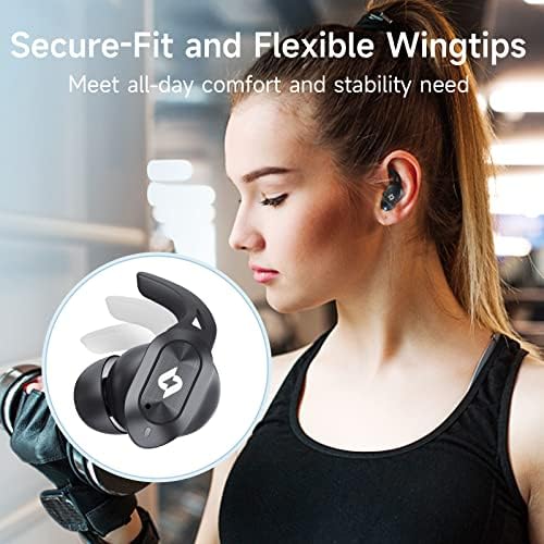 Revolutionary Bluetooth 5.0 Waterproof Earbuds with LED Battery Display – 32 Hours of Playtime for Active Lifestyles, Integrated Microphone for Hands-Free Calls, Ergonomic In-Ear Design for Ultimate Comfort – Perfect Audio Solution for i Phone, Samsung, and Android Users – Elevate Your Sound Experience with Superior Durability and Rich Sound Quality