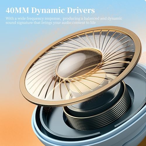 Discover the Ultimate Audio Experience with Falebare Over-Ear Bluetooth Noise Cancelling Headphones – 80-Hour Playtime, Cutting-Edge Comfort, and Powerful Deep Bass for Uninterrupted Listening Anywhere You Go