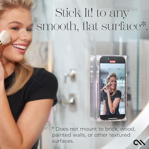Transform Your Mobile Interaction with the Case-Mate Stick it! Magnetic Suction Cup Phone Mount – Effortless Hands-Free Grip for i Phone 14/15/16 Pro Max Series – Chic Stardust Finish & Superior Mag Safe Integration – Perfect for Content Creators & Seamless On-the-Go Navigation Solutions