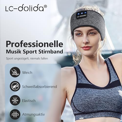 Revolutionary Wireless Sleep Headband with HD Sound: Ultimate Comfort Bluetooth Earphones for Relaxation, Fitness, and Travel – Sweat-Resistant Eye Mask for Active Lifestyles and All-Night Use