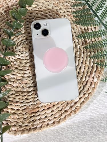 Stylish Handmade Resin Phone Grip Stand – Collapsible Cell Phone Holder for Enhanced Usability and Comfort – Chic Transparent Base for Smartphones & Kindles – Cute, Portable Accessory Ideal for On-the-Go Hands-Free Viewing