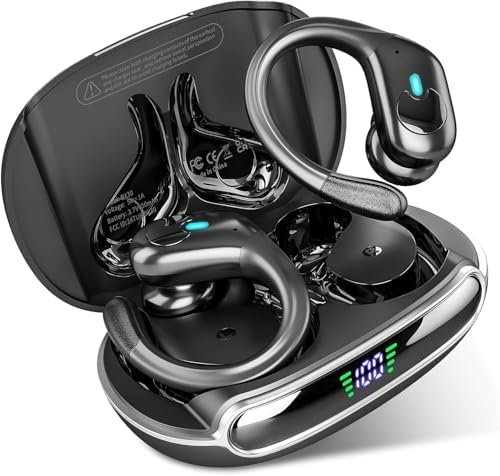 Unleash the Power of Sound with Next-Gen Bluetooth 5.3 Wireless Earbuds – Immerse Yourself in Hi-Fi Stereo Experience, 80-Hour Playtime with Innovative Dual LED Charging Case, Engineered for IPX7 Waterproof Resilience – Seamlessly Compatible with Android & i OS Devices for Ultimate Connectivity and Comfort