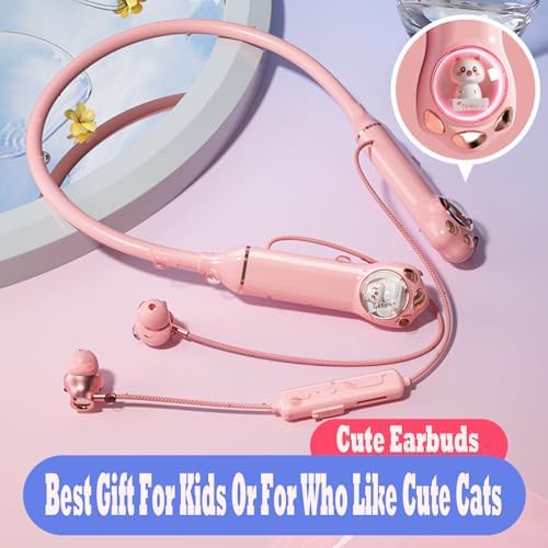 Kids’ Comfort-Focused Wireless Bluetooth Neckband Earbuds – Lightweight Design, Superior Sound Quality, and 10-Hour Battery Life for Active Lifestyles – Ideal for Hands-Free Calling and Everyday Adventures