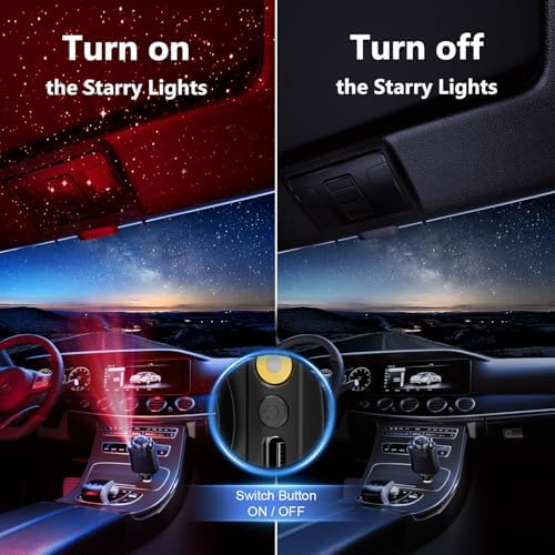 Transform Your Drive with the Starlight Multifunctional Car Charger & Aromatherapy Diffuser – Fast Charging, 5-in-1 Design Featuring Retractable Cables for i Phone 16/15 Compatibility, Enhance Your Journey with Soothing Essential Oils and USB-C Convenience