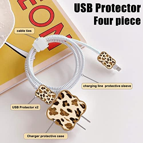 Chic Kawaii Marble Pattern Cable Protector for i Phone Charger – Stylish Data Cable Saver for Enhanced Durability and Fast Charging Compatibility with i Phone 11, 12, 13, 14, Pro Max, XS, XR, X, 7, 8 Plus – Lightweight and Trendy Phone Accessory