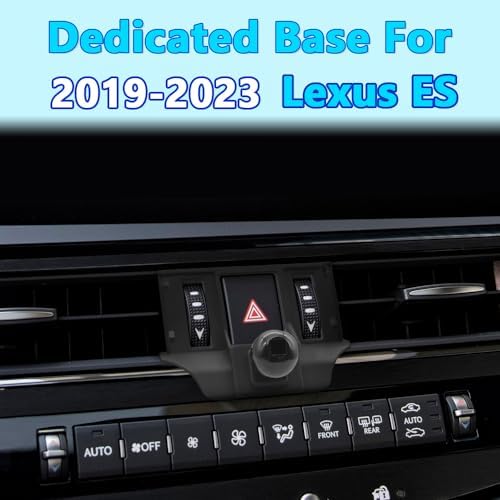 TTMIC Premium Smartphone Mount for Lexus ES (2019-2023) – 360° Rotating Cradle for Safe Navigation & Hands-Free Communication – Stylish Auto Accessory for Enhanced Driving Experience & Convenience