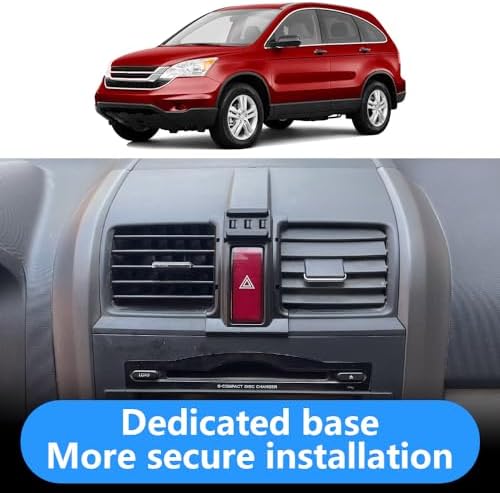 LUNQIN Premium Car Phone Holder for Honda CR-V & CR-V Hybrid (2023-2025) – Secure Mobile Cradle for Hands-Free Navigation, Charging, and Easy Access – Ultimate Auto Interior Accessory for Drivers Seeking Safety and Convenience