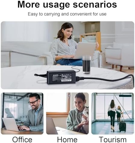 Lenovo Chromebook USB-C Charger 65 W/45 W Fast Power Adapter – Universal Compatibility with Advanced Safety Features for Optimal Performance and Reliability