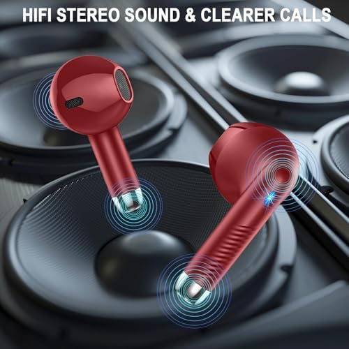 Elevate Your Audio Experience with Jxrev Wireless Earbuds: Advanced Bluetooth 5.4 Connectivity, Exceptional Active Noise Cancellation, and 40-Hour Battery Life – Perfect In-Ear Companion for Audiophiles and Busy Professionals Seeking Unmatched Sound Quality and Comfort