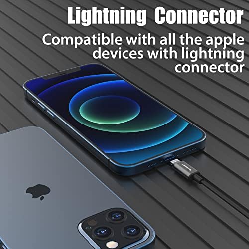 Premium Lightning Earbuds with Secure Ear-Hook Design for i Phone 14/13/12/11 Pro Max/X/XS Max/XR – MFi Certified Sports Earphones in Elegant Rose Gold with Built-in Mic for Hands-Free Calls and Rapid Charging
