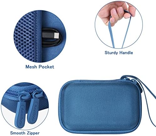 Aenllosi Premium Hard Shell Case for UCOMX Nano 3-in-1 Wireless Charger – Ultimate Protection & Portability for Travel Enthusiasts – Shockproof Design with Soft Lining for Scratch Resistance – Secure Zipper Closure for Everyday Use