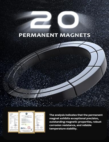 Tryone Mag Safe Air Vent Phone Holder: Ultra-Secure Magnetic Mount for i Phone 15/14/13/12 Pro Max & Universal Smartphones – 20 Strong Magnets for Clear Visibility & Fast Attachment – Streamlined Design for Enhanced Driving Experience