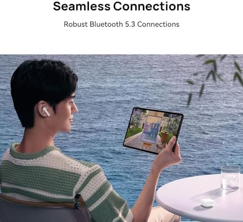 HUAWEI Free Buds SE 2 – 40-Hour Battery Life Wireless Earbuds with Quick Charge, Compact & Comfortable Design, Bluetooth 5.3 Connectivity, Stylish Island Blue – Perfect for Music Lovers on the Go