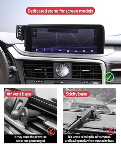 Lexus RX/RX Hybrid 2020-2022 Premium Wireless Charging Phone Holder – 360° Rotating Magnetic Mount for Effortless Hands-Free Navigation & Enhanced Charging Efficiency – Sleek Design for Modern Drivers – Ultimate Car Accessory for Seamless Connectivity
