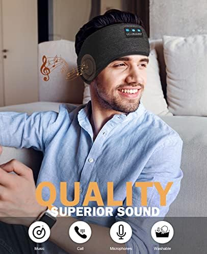 Discover the Ultimate Comfort with LC-dolida’s Bluetooth Sleep Headband – The Perfect Fusion of Relaxation and Functionality for Insomnia Relief and Active Lifestyles – USB-C Rechargeable, Soft Fabric, Ideal for Meditation, Yoga, Travel, and Workouts – Experience Seamless Connectivity with Bluetooth 5.4 and Enjoy High-Quality Sound while Blocking Out Distractions – Lightweight and Breathable Design for All-Night Wear – Elevate Your Sleep and Focus on Wellness with Our Dual-Function Sleep Mask and Headphones – A Thoughtful Gift for Yourself or Loved Ones Seeking Serenity and Comfort in Every Moment.