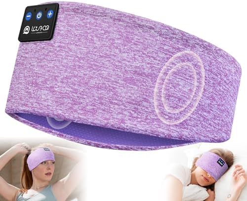 Ultimate Bluetooth 5.4 Sleep Headband Headphones – Designed for Side Sleepers, Unmatched Comfort for Active Lifestyles, Superior Sound Quality, Ergonomic Fit for Enhanced Relaxation, Ideal Tech Gift for Music and Podcast Enthusiasts