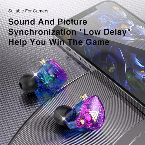 Experience Unmatched Audio Precision with QKZ AK6 Pro Wired Gaming Earbuds – Featuring a Powerful 10 mm Dynamic Driver for Rich, Deep Bass, Integrated Microphone for Effortless Communication, Available in Sophisticated Black & Eye-Catching Color Variations – Perfect for Gaming, Streaming, and Professional Calls – Ultra-Lightweight Design for All-Day Comfort and Universal Device Compatibility. Enhance your Sound Journey with Exceptional Clarity and Ergonomic Fit for Endless Hours of Enjoyment.