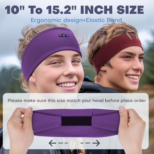 Revolutionary Bluetooth Sleep Headphones Headband for Ultimate Comfort – 14-Hour Wireless Playtime with Superior HD Stereo Sound for Side Sleepers and Active Lifestyles – Stylish Olive Design, Ideal for Yoga, Running, and Relaxation – Perfect Gift Choice for Men, Women, and Teens
