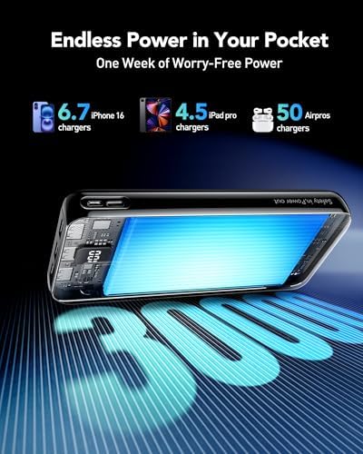 VEEKTOMX Compact 10000 m Ah Mini Power Bank – Ultra-Fast PD 22.5 W USB-C Charger for i Phone, Samsung, Google Pixel – Stylish Purple Travel Essential for On-the-Go Power and Versatile Device Compatibility