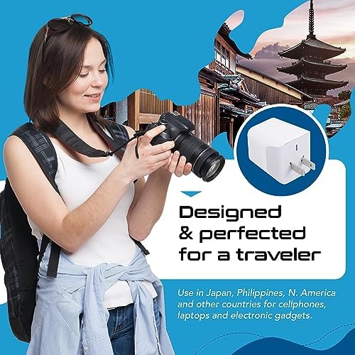 Compact Dual USB Travel Adapter for Effortless Charging in Australia, New Zealand, and China – Essential Type I Plug for Phones, Tablets, and Cameras – Quick Charge Capability with Universal Compatibility for Hassle-Free Global Adventures