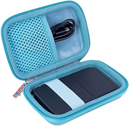 Khanka Premium Hard Travel Case for Anker 621/622/633 Magnetic Battery (Mag Go) – Ultimate Protection for 5000 m Ah & 10000 m Ah Portable Chargers in Sleek Blue – Lightweight, Durable, and Custom-Fit Design for Enhanced Travel Convenience