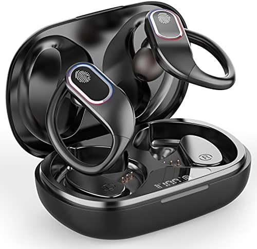 Mu Go Wireless Sports Earbuds – Advanced Bluetooth 5.0 Noise-Cancelling Headphones with 48-Hour Playtime, Deep Bass Sound, Waterproof Construction, and Comfortable Ergonomic Design for Active Lifestyles – Perfect for Workouts and Hands-Free Calls