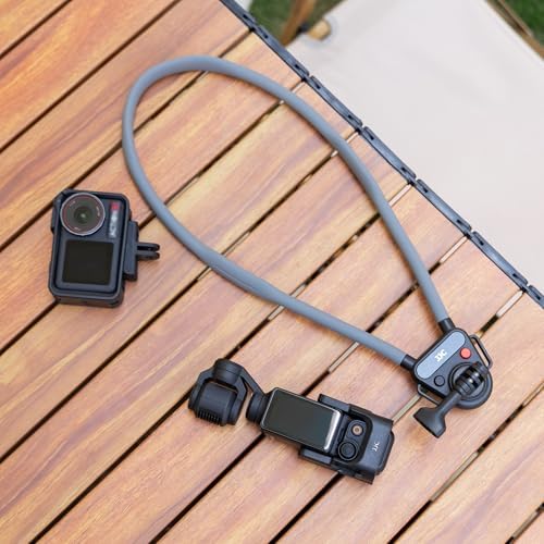 Versatile Magnetic Neck Mount for i Phone & Action Cameras – Hands-Free POV/Vlog Selfie Holder with Adjustable Arms for Ultimate Stability and Comfort – Ideal for Creators on the Go – Perfect for i Phone 16, 15, 14 Series & Android Devices – Capture Stunning Shots Effortlessly