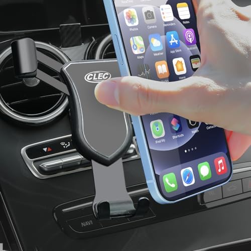 Premium Adjustable Car Phone Holder for Benz C-Class (2019-2022) – Secure Air Vent Mount Compatible with 4.7″ to 6.7″ Smartphones – Ultimate Driving Convenience and Enhanced Safety Features