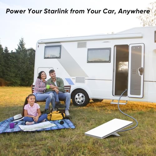 Starlink Mini Power Cable – 9.8 FT USB C to DC, 100 W Fast Charging, 18 AWG Pure Copper, PD Chip for Optimal Performance, Ideal for Outdoor Travel and Car Charging, Essential Accessory for Starlink Mini Kit Users