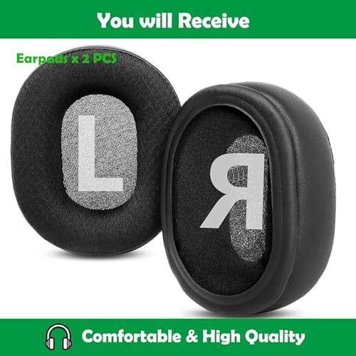 Upgrade Your Thomson WHP3311 Wireless Headphones with Premium Breathable Earpads – Ultra-Comfort Foam Cushions for Extended Listening Experiences, Perfect Compatibility with WHP3311 BK/WHP3311 W Models, Superior Sound Isolation, and Easy Installation