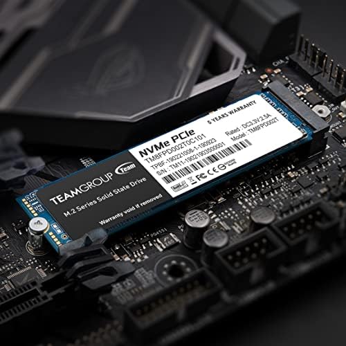 TEAMGROUP MP33 256 GB NVMe SSD – Ultra-Fast M.2 2280 Solid State Drive for Unmatched Performance Enhancement – Exceptional SLC Cache 3 D NAND TLC, PCIe Gen3 x4, Ideal for Gaming & Productivity – Experience Lightning Read Speeds Up to 1600 MB/s and Write Speeds Up to 1000 MB/s – Transform Your System with Unrivaled Efficiency & Reliability