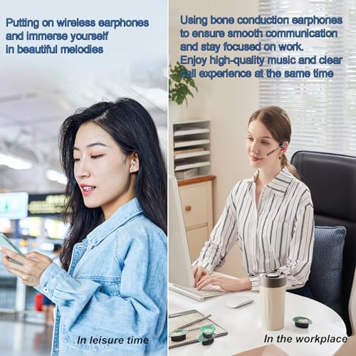 Revolutionary Open Ear Bone Conduction Headphones – Advanced Bluetooth 5.0 Sports Earphones with IP65 Waterproof Protection, Rapid Type-C Charging, and Feather-Light 25 g Design for Exceptional Sound Clarity and Outdoor Safety Awareness