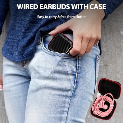 Transform Your Audio Experience with ASKUBSKU Pink USB Wired Headset: 7.5 Ft Premium Earbuds Featuring Advanced Noise-Canceling Microphone for PC – Perfect for Gaming, Remote Work, and Extended Comfort with Ergonomic Design and Instant Mute Control