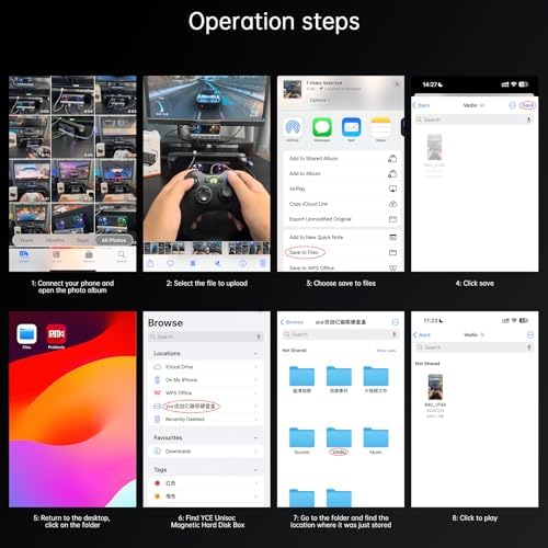 Magnetic M.2 2230 NVME SSD Enclosure for i Phone 15/16 Pro Max – Ultra-Fast USB C 3.2 Gen2 10 Gbps External Storage with 100 W PD Charging, Durable Aluminum Case for Android, i Pad & Mac Book – Expand Your Mobile Storage Effortlessly