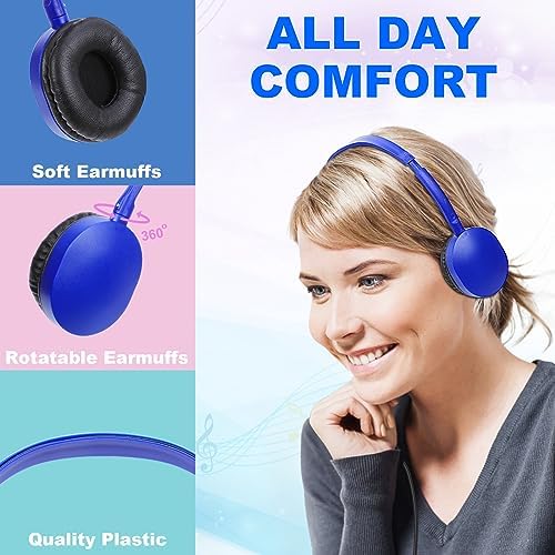 Classroom-Ready 10 Pack Kids Headphones – Ultra-Comfortable & Robust Earbuds for Students, Toddlers, and Teens – Superior Sound Quality & Multi-Device Compatibility – Perfect Headphone Set for Enriching Educational Engagement