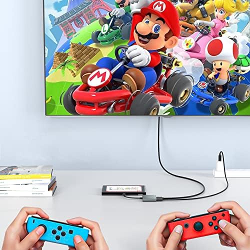 Transform Your Workspace with the Ultimate USB C Docking Station: High-Speed HDMI Adapter for Mac Book Pro & Chromebook – Multiport USB Hub with Micro SD Card Reader for Seamless Device Connectivity and Enhanced Productivity on the Go