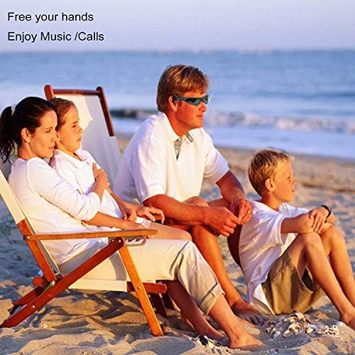 Elevate Your Outdoor Experience with Wireless Bluetooth MP3 Sunglasses – Polarized Music Shades with Stereo Headphones for Seamless Connectivity and Ultimate Comfort – Compatible with i Phone, Samsung, and Most Smartphones – Lightweight Design for All-Day Wear – Ideal for Active Lifestyles