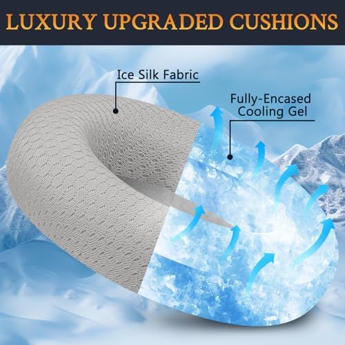 Transform Your Beats Studio Pro with SOULWIT’s Premium Cooling Gel Earpads – Advanced Breathable Mesh & High-Density Foam for Superior Comfort and Noise Isolation – Stylish Navy Blue Aesthetic – Enhanced Fit for Ultimate Audio Enjoyment