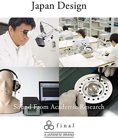 Final E500 – Premium 3 D Spatial Audio Earphones for VR, ASMR, Gaming, and 360 Music – Unmatched Comfort and Versatile Device Compatibility in Black