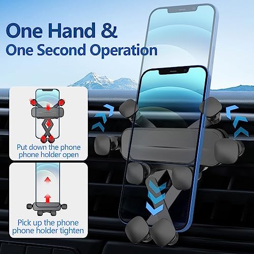Toyota Venza 2021-2024 Smartphone Holder Mount – Advanced Gravity Phone Bracket for Secure & Stylish Auto Accessory, 360-Degree Rotation, Easy Installation, and Enhanced Compatibility for Optimal Navigation